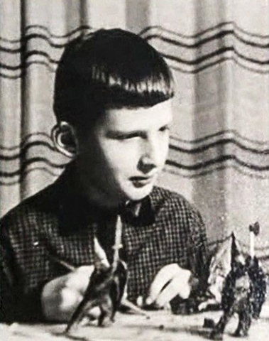 Сергей Савельев в детстве