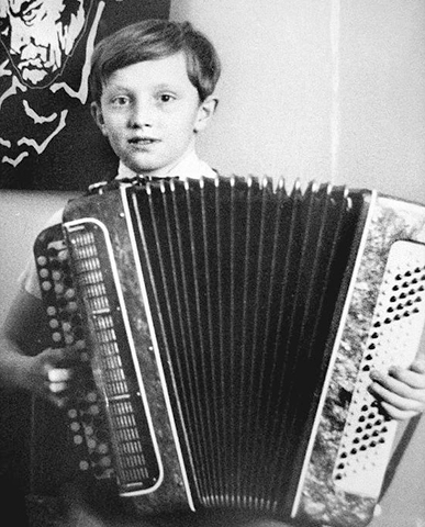 Павел Кашин в детстве