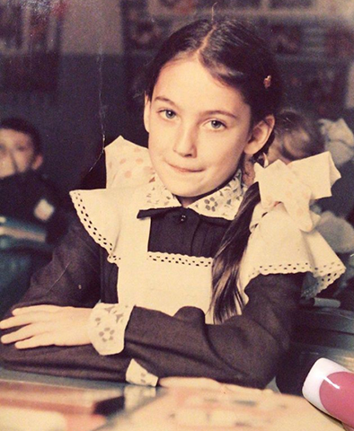 Зинаида Руденко в детстве