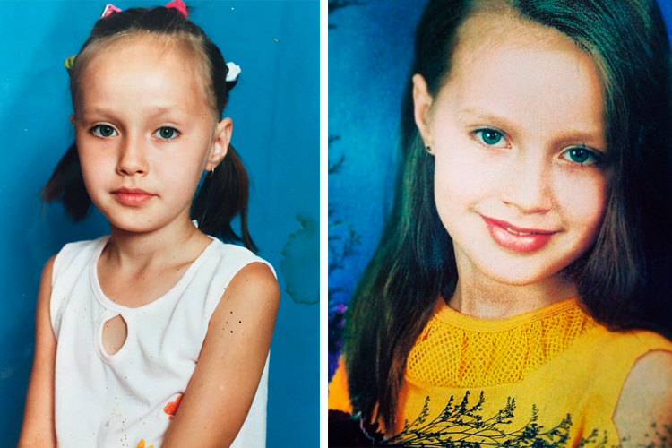 Анастасия Костенко в детстве