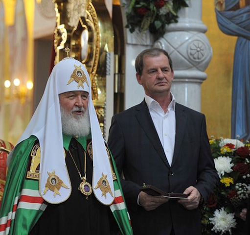 Андрей Симановский и Патриарх Кирилл