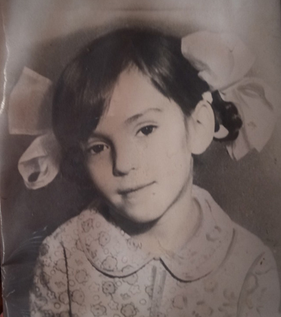Светлана Кашина в детстве