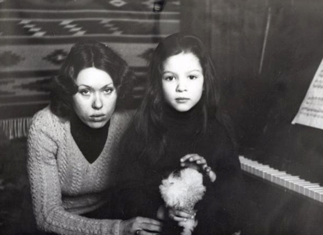 Руслана Лыжичко с мамой