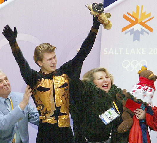 Алексей Ягудин на Олимпийских играх 2002
