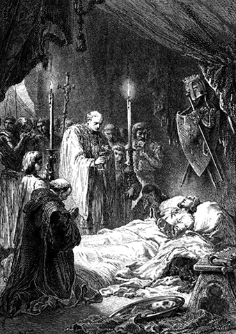 Смерть Людовика IX