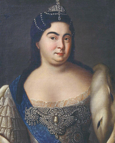 Екатерина I на портрете