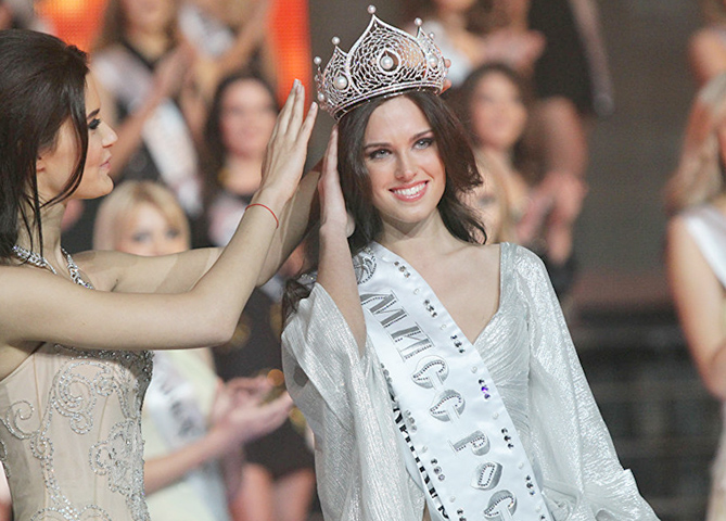 На конкурсе «Мисс Россия-2010»