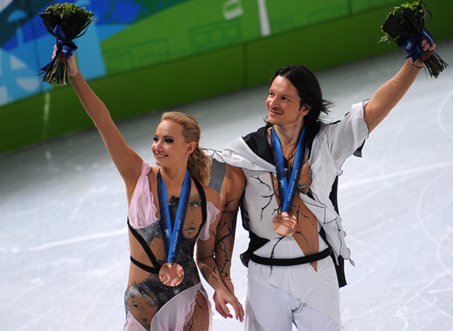 Максим Шабалин и Оксана Домнина на Олимпийских играх (2010)