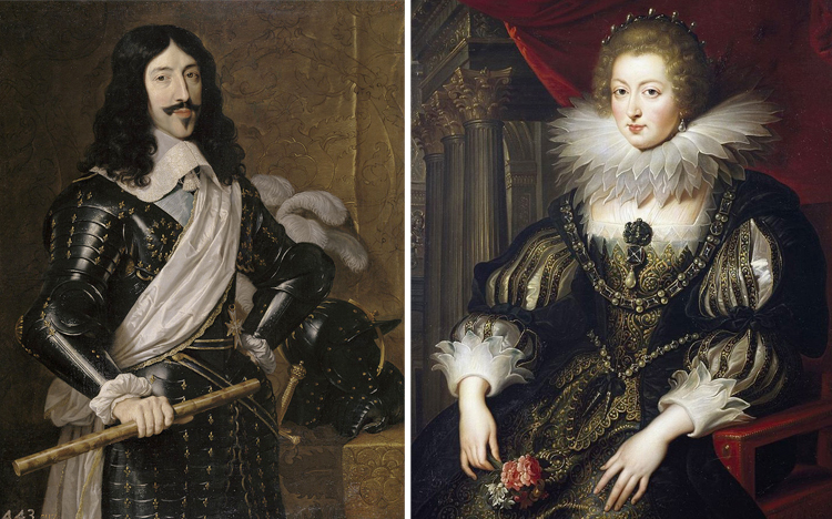 Родители Людовика XIV