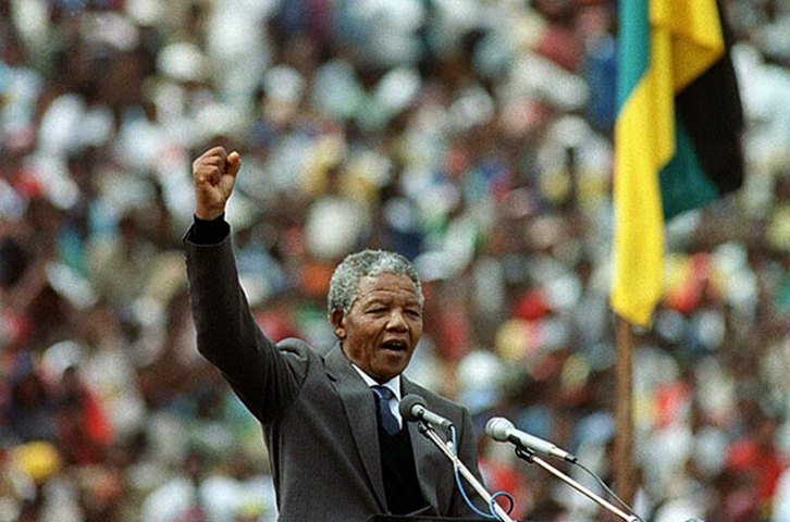 Нельсон Мандела на посту президента