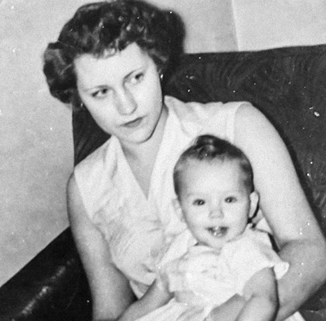 Шэрон Стоун с мамой (1960)