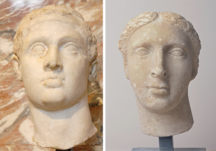 Родители Клеопатры  — Птолемей XII Авлет и Клеопатра V Трифена