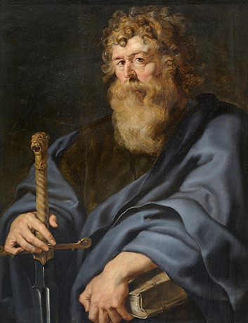 Святой Павел (ок. 1611 г.). Картина Питера Пауля Рубенса