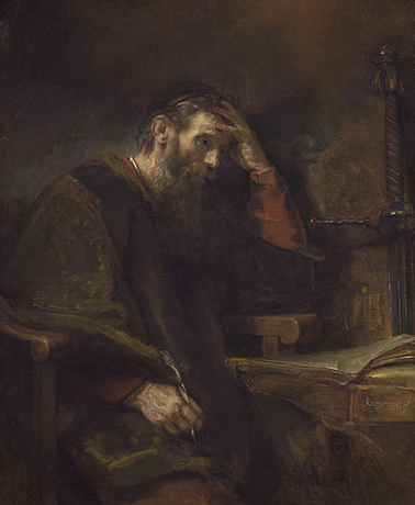 Апостол Павел. 1657, Рембрандт