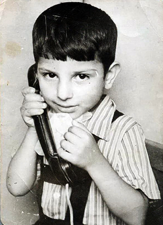 Ефрем Амирамов в детстве