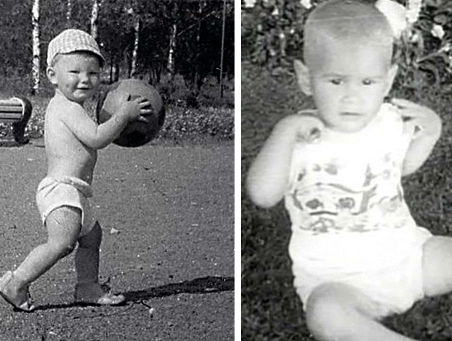 Джим Керри в раннем детстве
