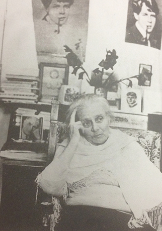 Августа Миклашевская в 1976 г.