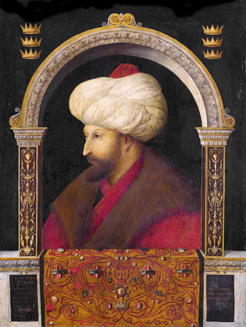 Портрет Мехмеда II. Худ. Джентиле Беллини, 1480 г.