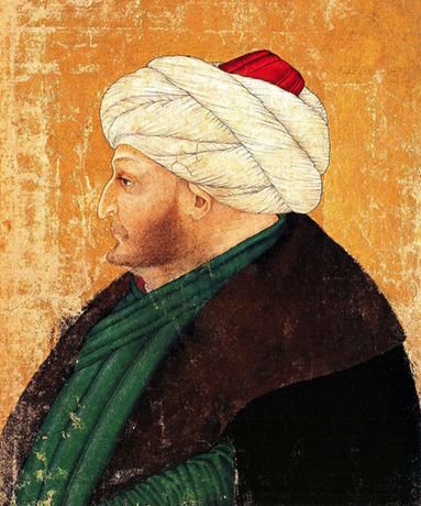 Портрет Мехмеда II, XV век