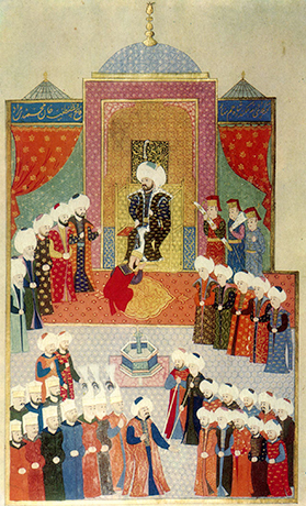 Воцарение Мехмеда II в Эдирне, 1451 г.