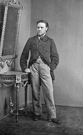 Кастусь Калиновский в 1863 г.