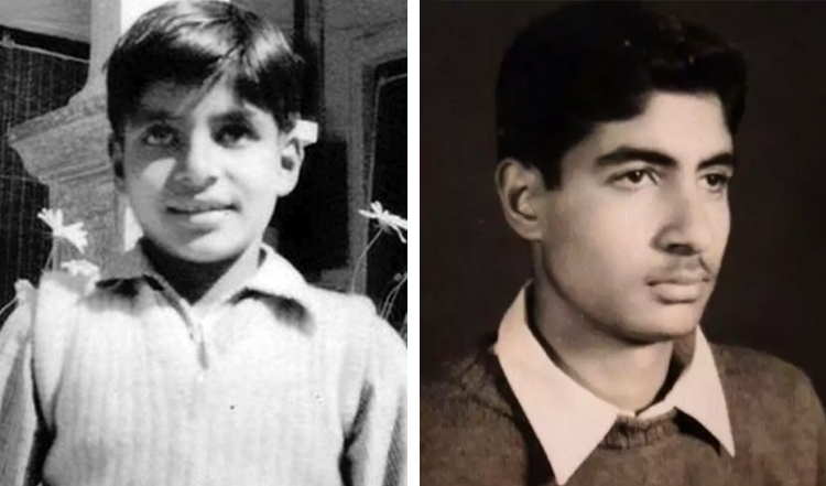 Амитабх Баччан в детстве и юности