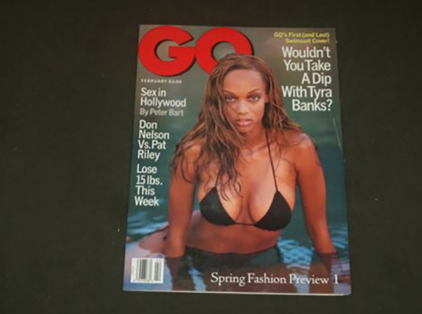 На обложке «GQ» (1996)