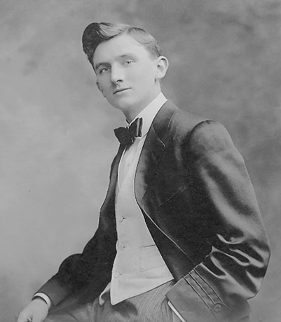 Дейл Карнеги в 1910 году