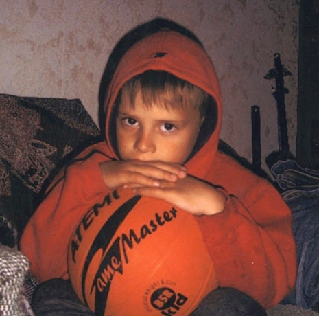 Андрей Нестеренко в детстве