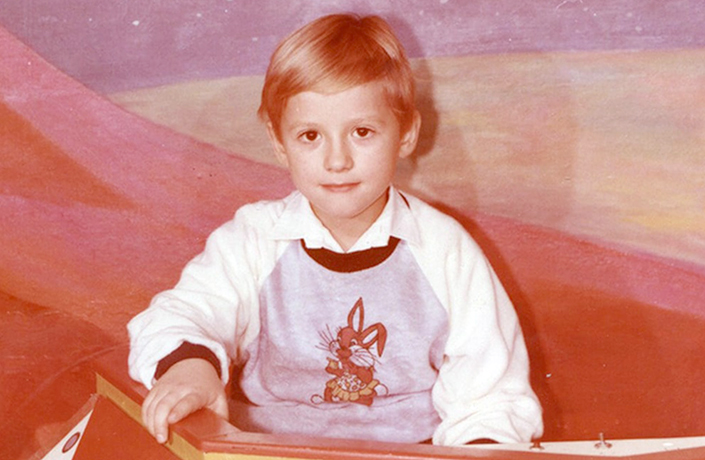 Андрей Гайдулян в детстве