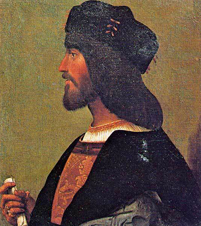 Предполагаемый портрет Чезаре художника Бартоломео Венето