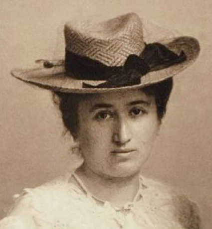 Роза Люксембург в молодости (примерно 1895 г.)