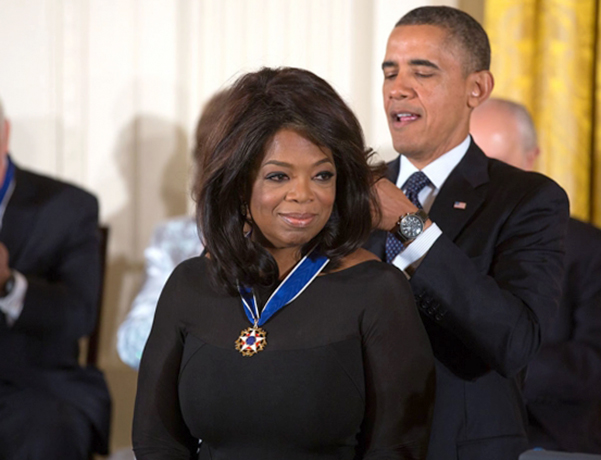 Вручение Президентской медали Свободы (2013)