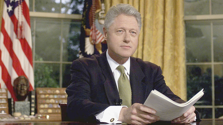 Билл Клинтон в годы президентства