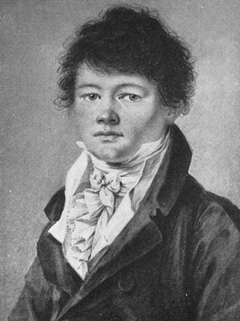 Портрет Артура Шопенгауэра в юности