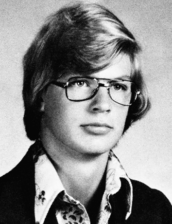 Джеффри Дамер в 1978 году (фото с выпускного класса)