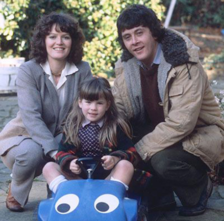 Кейт Бекинсейл с родителями