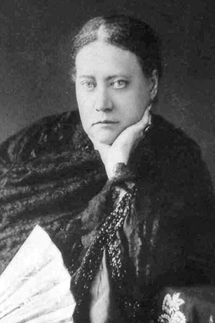 Елена Блаватская в 1877 году