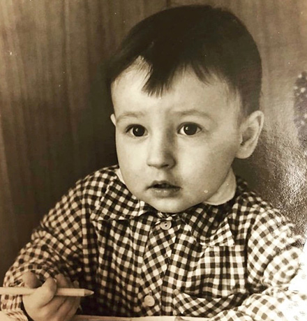 Дмитрий Танкович в детстве