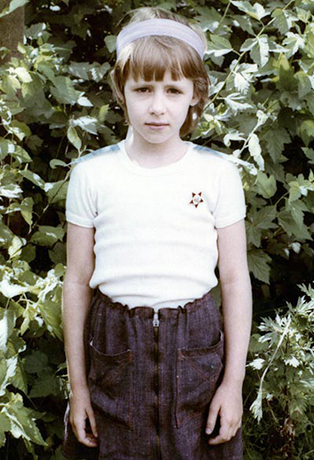 Дарья Семенова в детстве