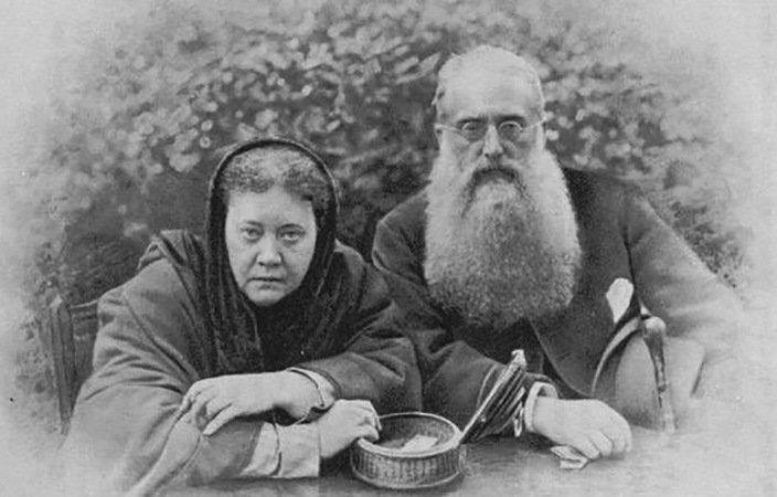 Елена Блаватская и Г. С. Олкотт, 1888 г.
