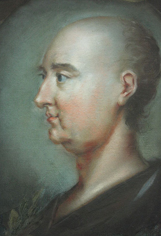Джонатан Свифт (без парика) работы Руперта Барбера, 1745 г.