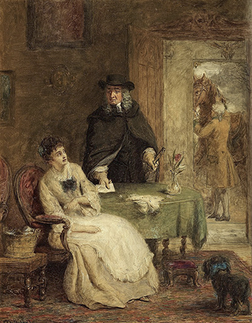 Свифт и Ванесса, худ. Уильям Фрайт, 1881