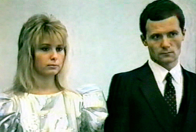 С женой Еленой (1989)