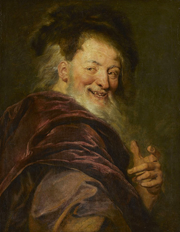 Веселый Демокрит. Худ. Антуан Куапель, 1692 г.