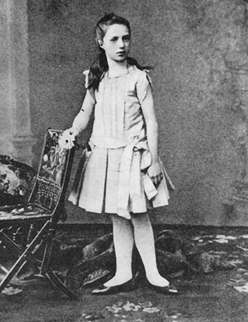 Агриппина Ваганова в детстве