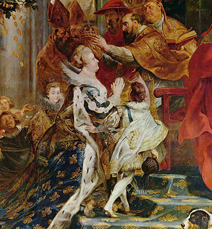 Коронация Марии Медичи. Худ. Питер Пауль Рубенс, 1622–1625 гг.
