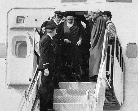 Возвращение Хомейни в Иран, 1 февраля 1979 г.