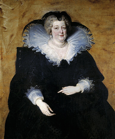 Мария Медичи. Худ. Питер Пауль Рубенс, 1622 год