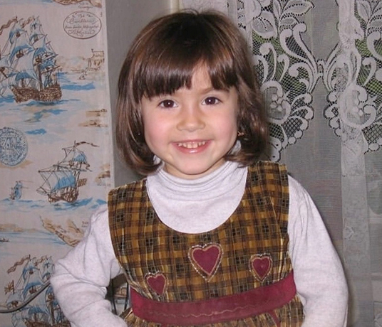 Саида Мухаметзянова в детстве